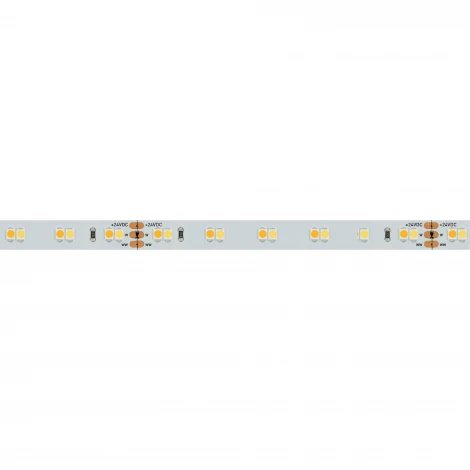 Светодиодная лента RT-A120-10mm 24V White-MIX (9.6 W/m, IP20, 3528, 5m) (Arlight, Изменяемая ЦТ) 025211(2)