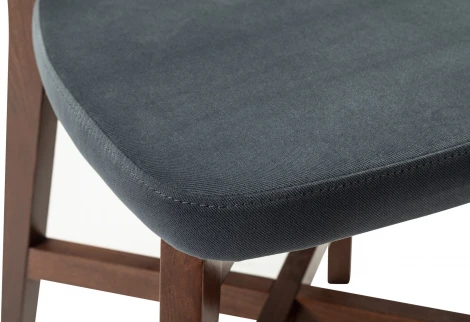 Стул Frank Pro Diag Grey/Темный орех R-Home арт.400010989h