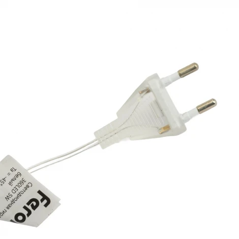 Светодиодная гирлянда занавес Сосульки 4.5*0.5м + сетевой шнур 3м 5000K динамичный c питанием от сети 220V Feron CL586 51453