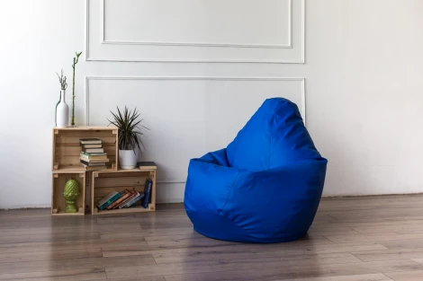 Кресло мешок Dreambag Груша Фьюжн Синее (XL, Классический) 5002421