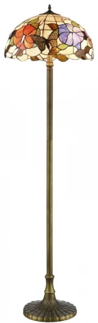 Торшер Velante 816-805-03 (220V, цветы, бабочки)