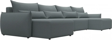 Диван П-образный Лига-051 НПБ Лонг Лига Диванов (Рогожка) арт.128687