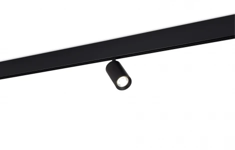 Трековый светильник низковольтный светодиодный Donolux Alpha DL20295WW10BDIM 10Вт 48V 762Лм 3000К диммируемый черный