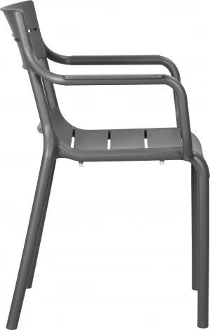Стул обеденный DOBRIN TIM ARM (темно-серый (GR-04))