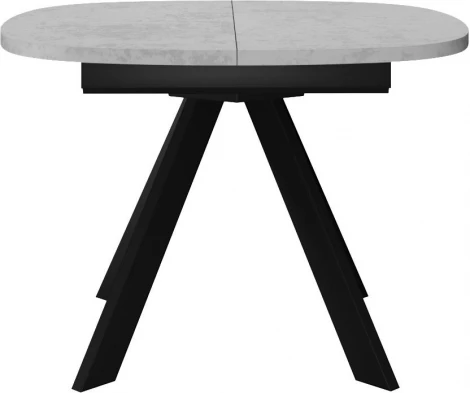 Стол DikLine B110 Бетон,опоры черные