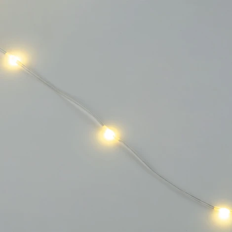 Гирлянда светодиодная "Полоса", 10м. 100 светодиодов, теплый белый свет Uniel ULD-S1000-100/DTA WARM WHITE IP20 DEW BAND