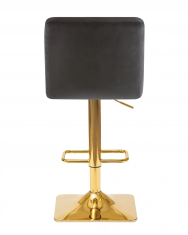 Набор 2 шт стул барный DOBRIN GOLDIE (черный велюр (MJ9-101))