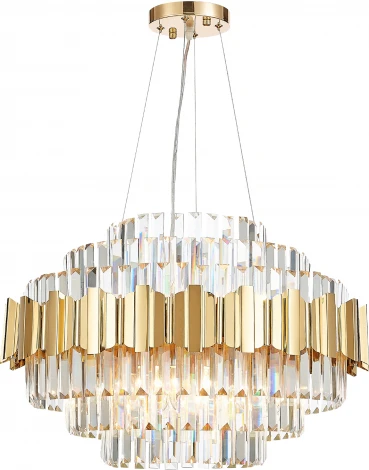 Подвесная люстра Natali Kovaltseva Ruby 81442/10C GOLD