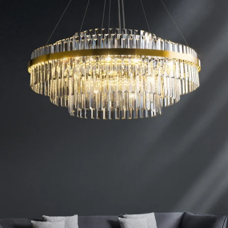 Подвесная люстра Voyage D60 ImperiumLoft Voyage01 (LED, 220V, на тросе, круглые)