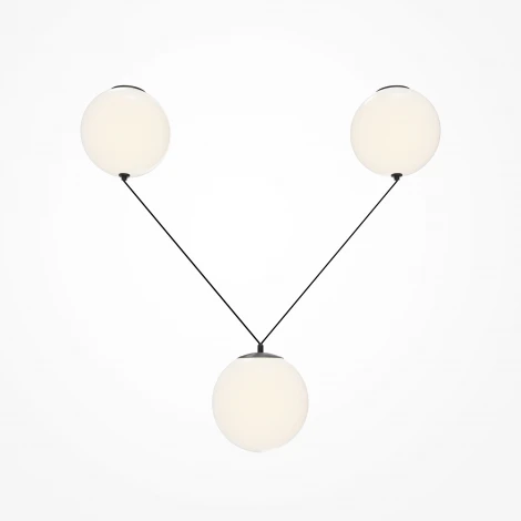 Подвесной светильник Maytoni Twins MOD427PL-L30B3K (LED, 220V, на проводе, шарики)