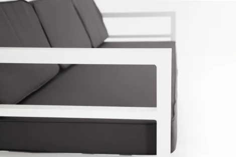 "Эстелья" диван трехместный, алюминиевый каркас 4SIS арт.УТ-00001522