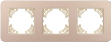Рамка алюминиевая FRM-AKIRY-SFAL-3-GD (Arlight) 049742