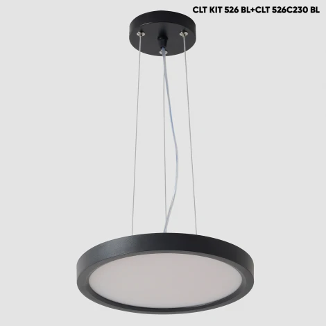 Потолочный светильник круглый Crystal Lux CLT 526C230 BL (LED, круглые, IP40)