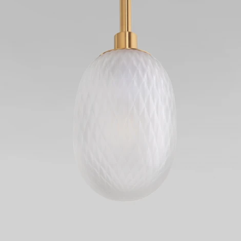 Подвесной светильник Eurosvet Pineapple 50266/1 прозрачный (220V, на проводе)