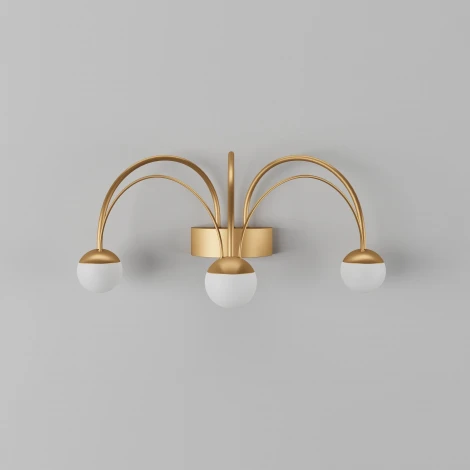 Настенный светильник светодиодный шарики Eurosvet Ragno 90031/3 золото (a070287) (220V, шарики)