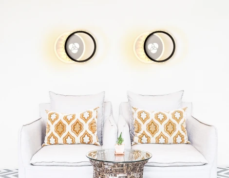 Настенный светильник Ambrella Acrylica FA228 (220V, круглые, кольцо)