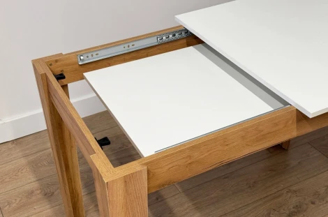 Стол обеденный раздвижной Цезарь Mebelson (Светлое дерево,Дуб золотой) арт.174398,3318