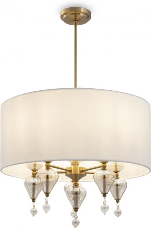 Потолочная люстра на штанге Freya Raise FR5369CL-05BS1 (220V, круглые)