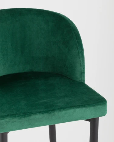 Стул барный Stool Group Оскар велюр изумрудный УТ000002254