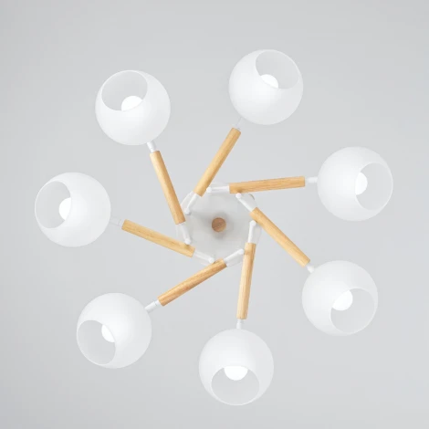 Потолочная люстра на штанге Citilux Tika CL133170 (220V, шарики)