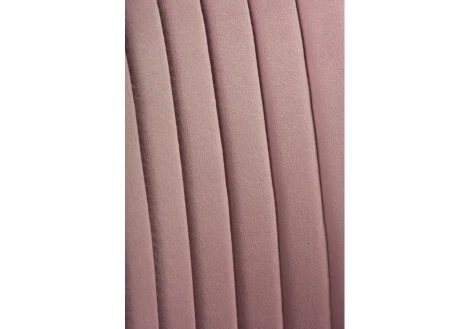 Стул Woodville на металлокаркасе Gabi light purple / black 15200