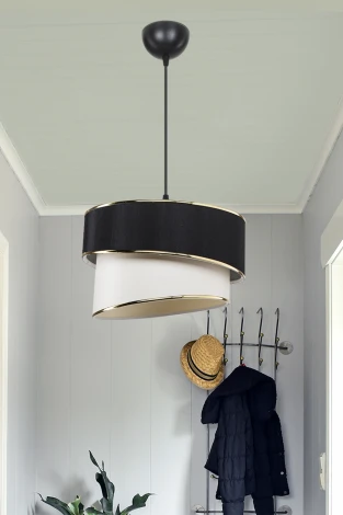 Подвесной светильник TopLight Bertina TL1622H-01BW (220V, на проводе, круглые)