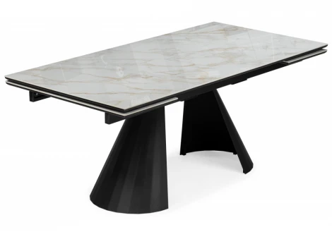 Керамический стол Шелтон 180(260)x90 carla larkin / черный 621513