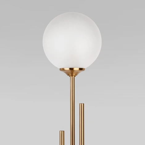 Торшер Eurosvet Volver 01383/3 латунь (220V, выключатель, шарики)