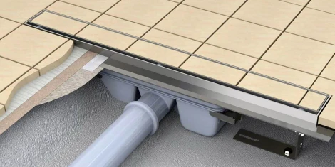 Душевой лоток AlcaPlast APZ6 550 с опорами