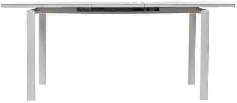 Стол Areal раскладной 140-180х80х75 белый мрамор с белыми ножками Bradex Home RF 0413