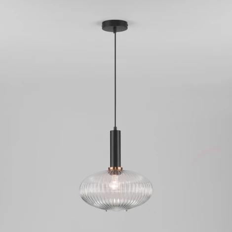Подвесной светильник Eurosvet Bravo 50183/1 прозрачный (220V, на проводе, шар)