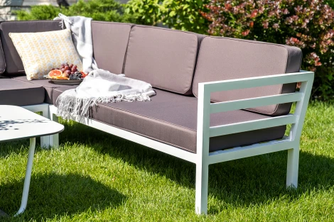 Модуль диванный левый, каркас из алюминия 4SIS Глория GLO-MLS2-001