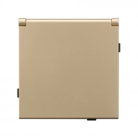 Механизм розетки влагозащищённый SCT-TENDO-MCP-SFPL-GD (230V, 16A) (Arlight, Матовый песочный) 054600