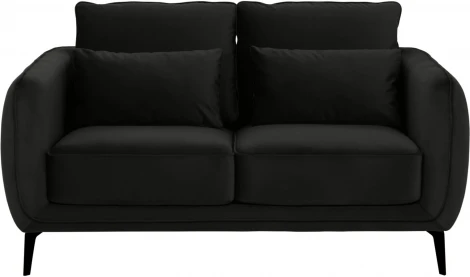 Диван Amsterdam двухместный ОГОГО (арт.342693), (Ткань/Черный)