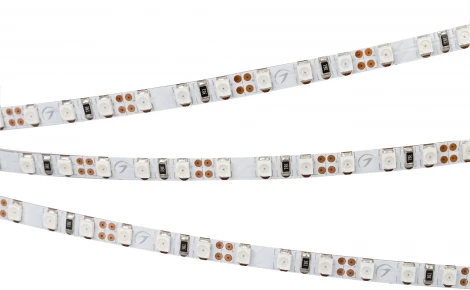 Светодиодная лента RT-A120-5mm 12V Red (9.6 W/m, IP20, 2835, 5m) (Arlight, 9.6 Вт/м, IP20) 015001(2)