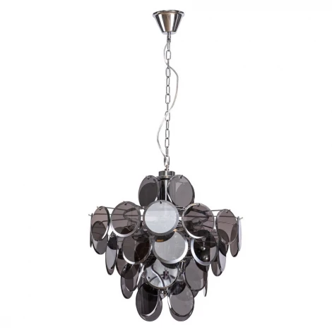 Подвесная люстра каскадная Divinare Chloe 7566/02 SP-8 (220V, хрусталь, на цепи)