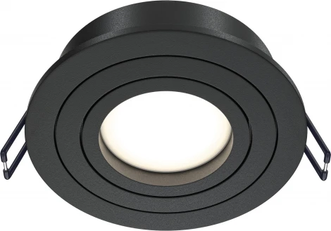 Встраиваемый светильник Atom GU10 1x50Вт Maytoni Technical DL023-2-01B (220V)