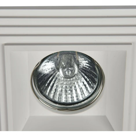 Встраиваемый светильник Gyps Modern GU10 1x35Вт Maytoni Technical DL005-1-01-W (220V)