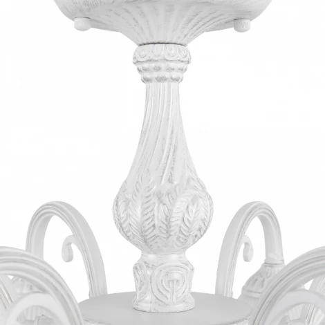 Потолочная люстра на штанге Arte Milano AM347410 347410/6 WT+SL (220V)