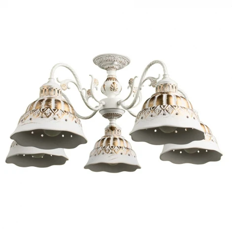 Потолочная люстра Arte Lamp Chiesa A2814PL-5WG