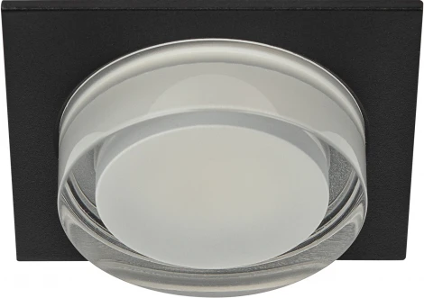 Встраиваемый точечный светильник ЭРА DK108 BK (12V)