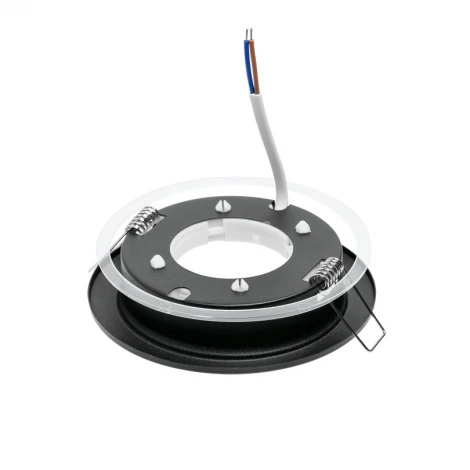 Встраиваемый светильник под лампу GX53 черный матовый Lumin'arte LDL-GX53/01MB