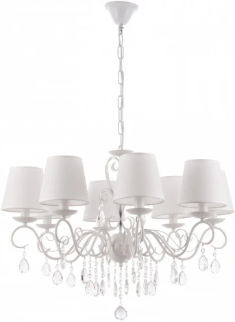 Подвесная люстра Arte Milano AM340369 340369/8 WT (220V, подвески, на цепи)