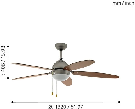 Потолочная люстра Eglo Susale 35042