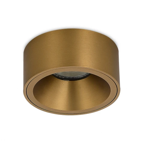Светильник встраиваемый Donolux Munich DL18030R1Bronze под лампу GU10 шлифованная бронза