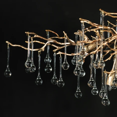 Подвесная люстра Loft It Bijout 10067/1500 GB (220V, на тросе, ветки)