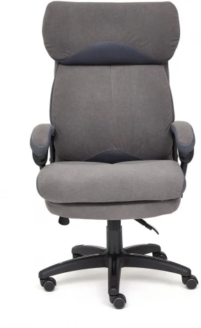 Кресло DUKE (Флок,Ткань /Серый)
