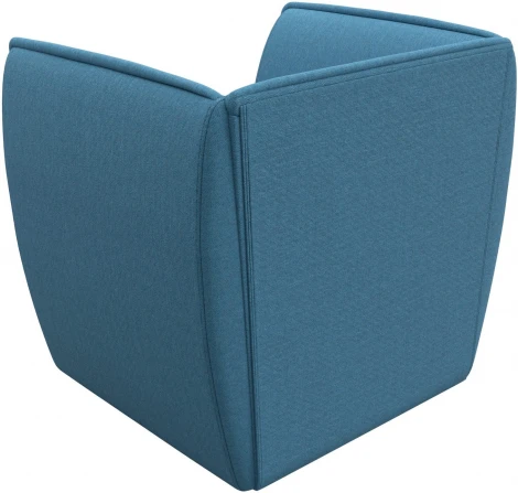 Кресло Бергамо (Голубой/Рогожка) Лига Диванов арт.125627