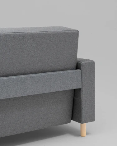 Диван-кровать Фрайдей рогожка серый Stool Group УТ000043101