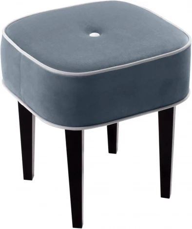 Табурет Handy SQ ОГОГО (арт.463551), (Ткань/Серый,Голубой)